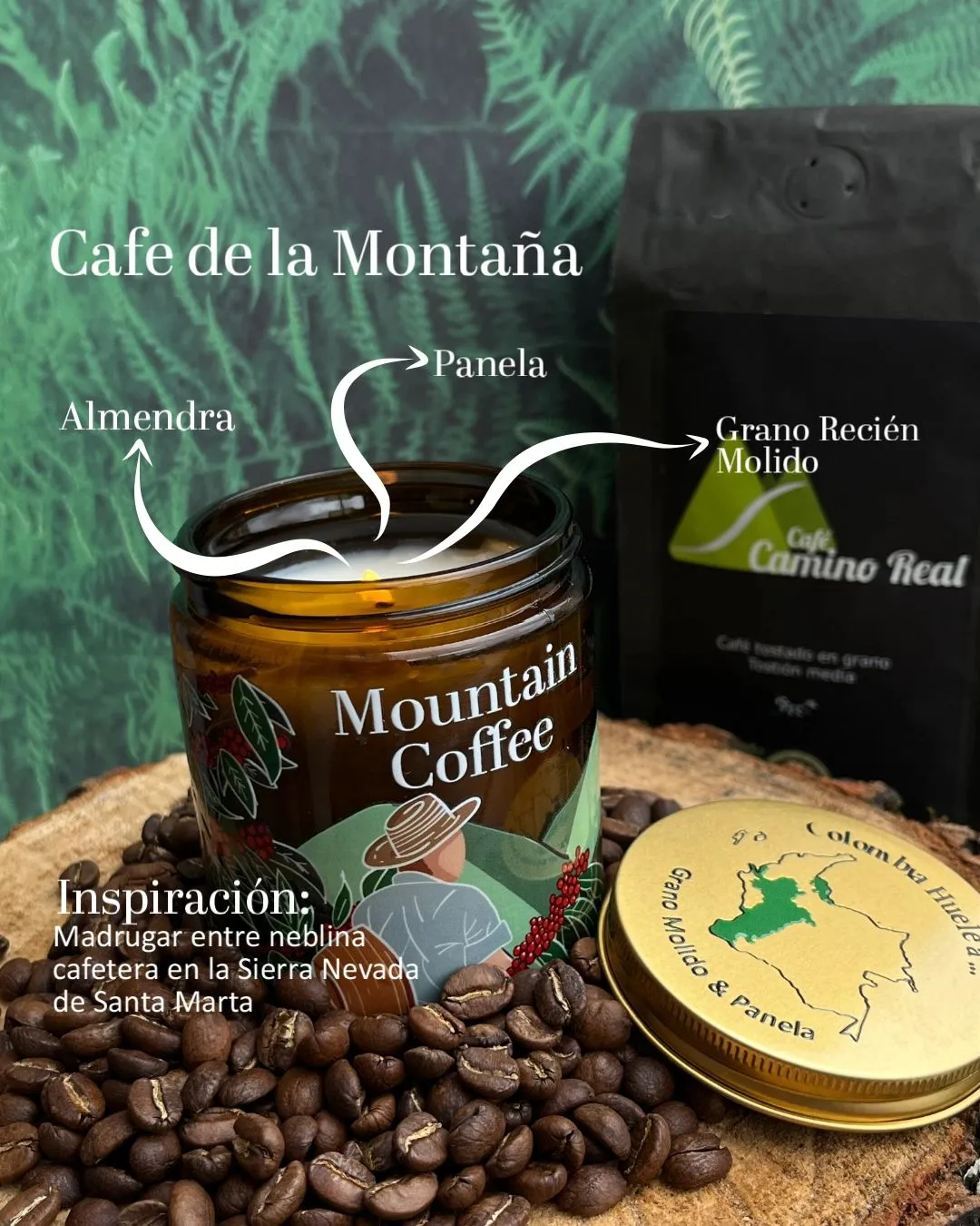Vela aromática Café de la Montaña