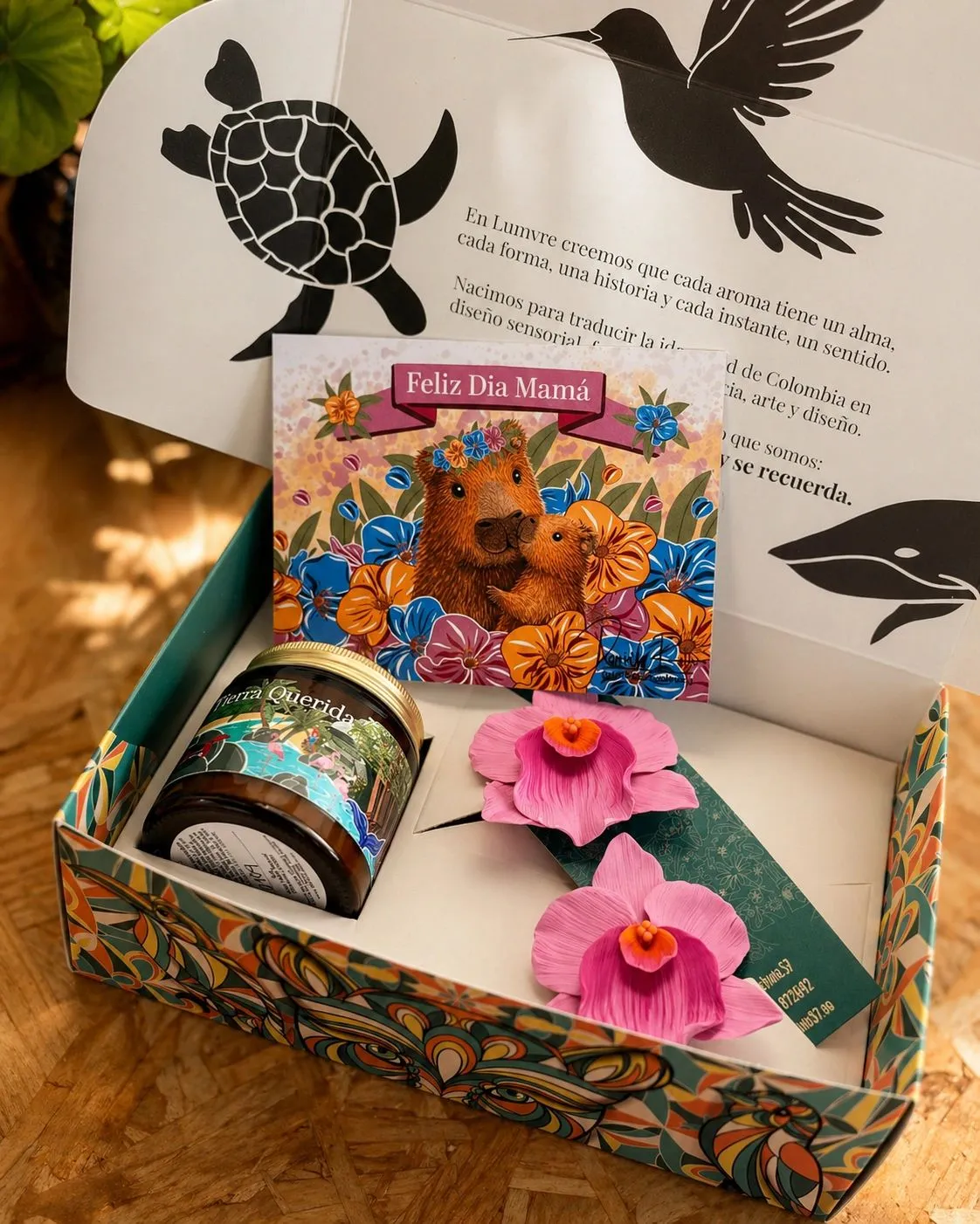 Ser mamá | Set Regalo Vela y Accesorio Orquidea | Día de la Madre