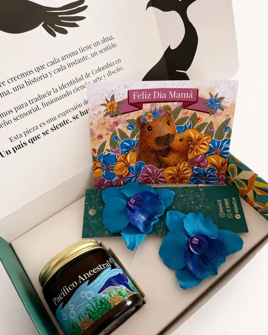 Ser mamá | Set Regalo Vela y Accesorio Orquidea | Día de la Madre