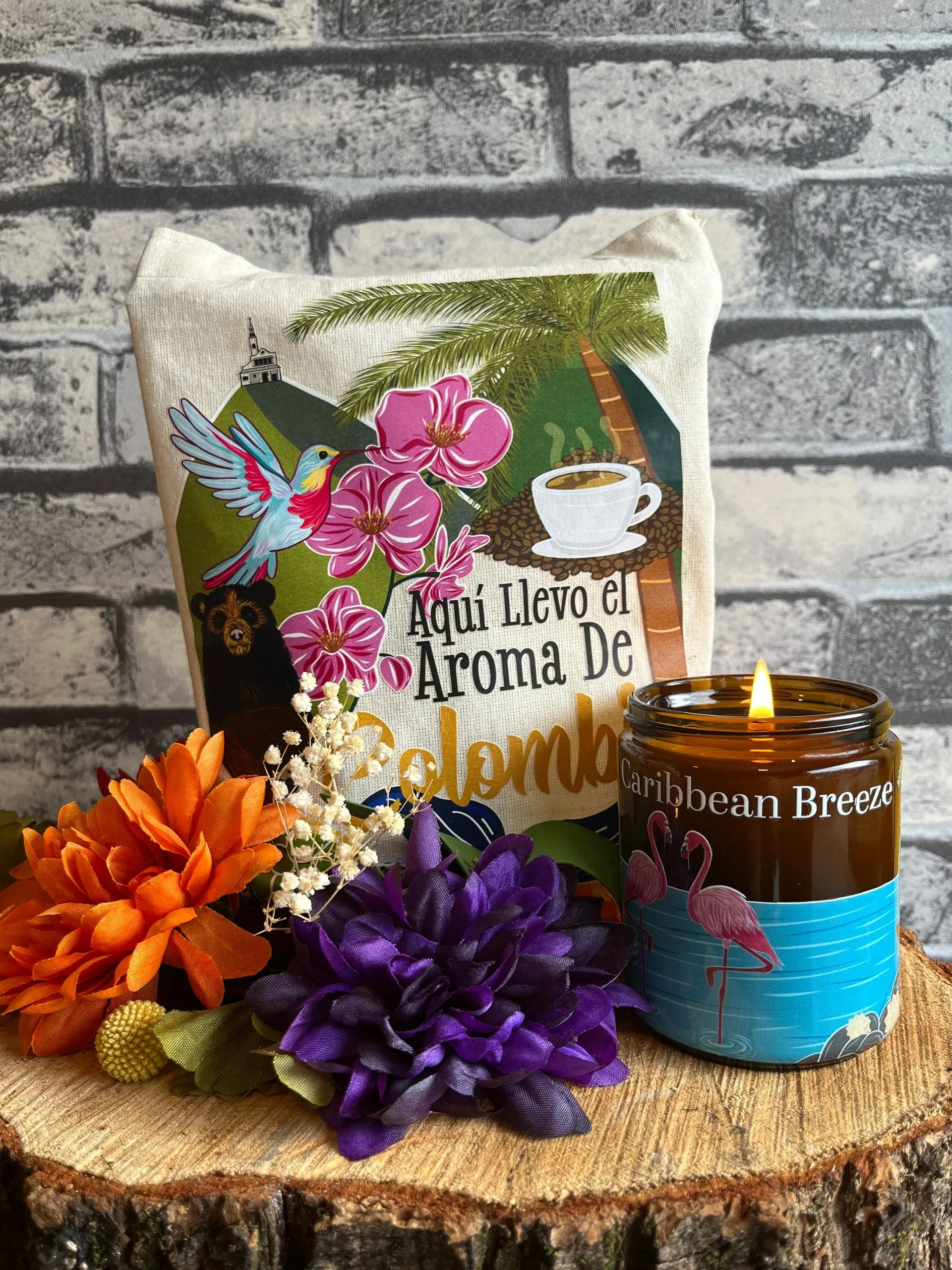 Vela aromática Brisa Caribe
