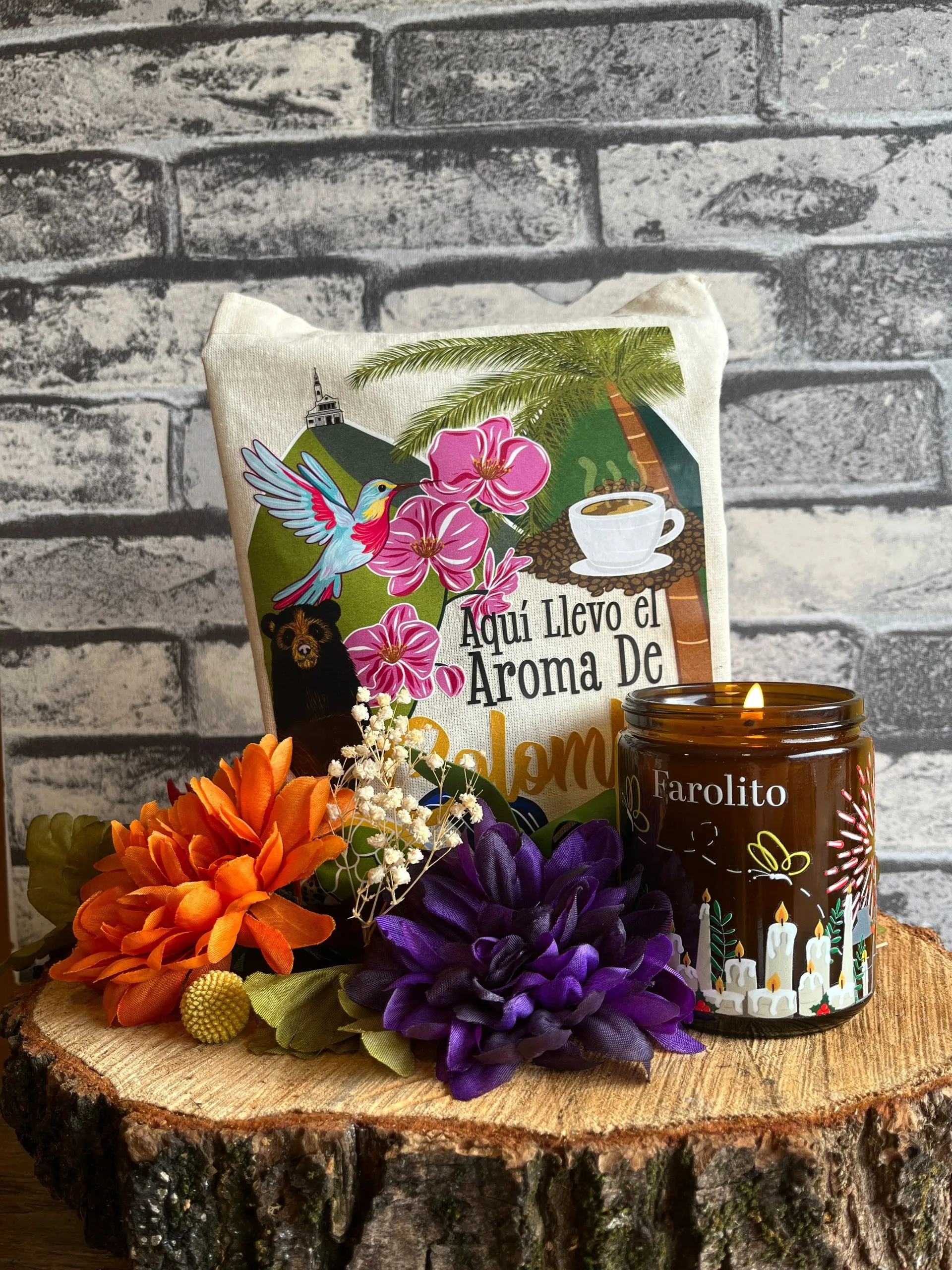 Vela aromática Farolito