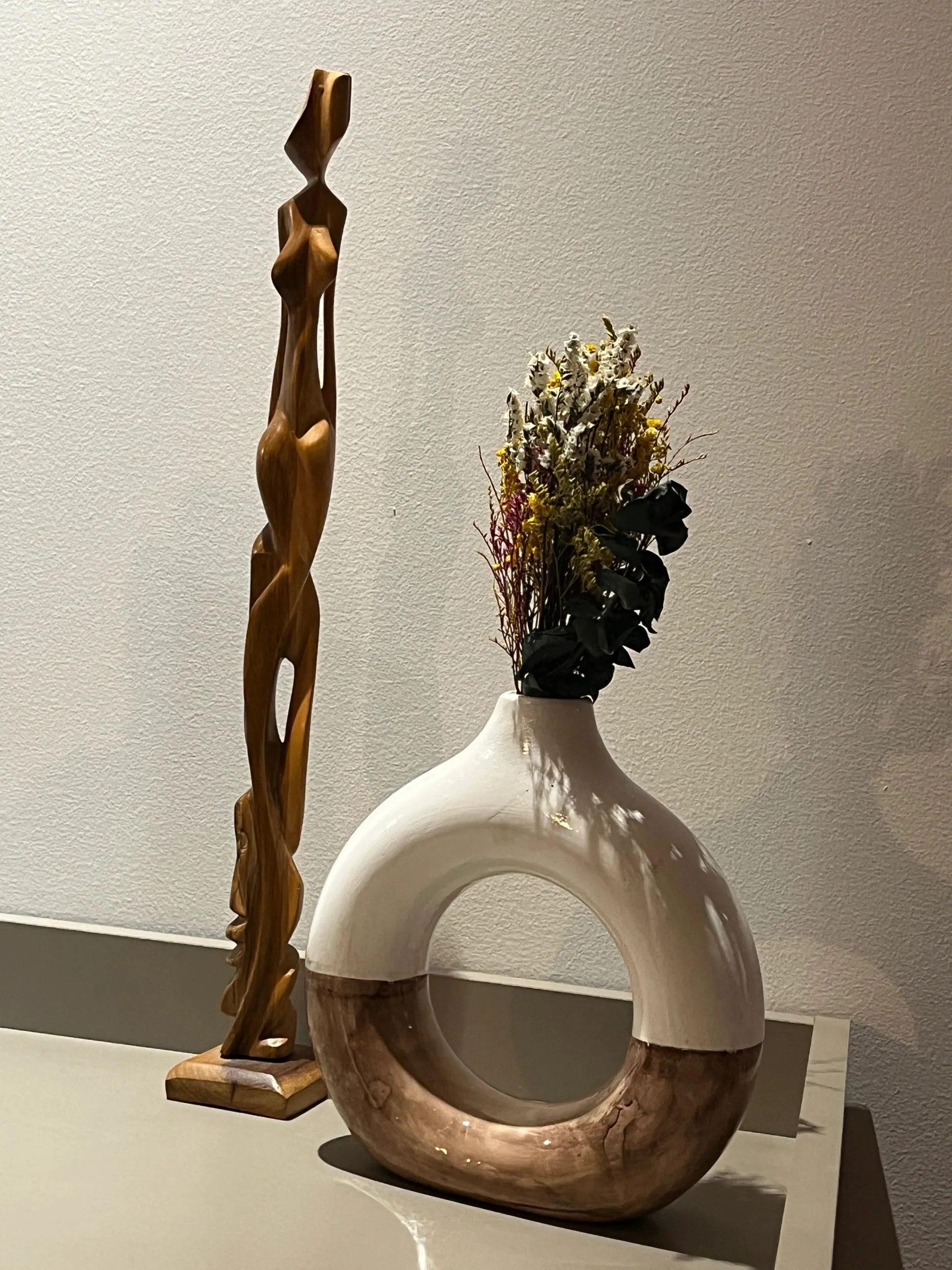 Jarrón Decorativo Redondo - Cocuy