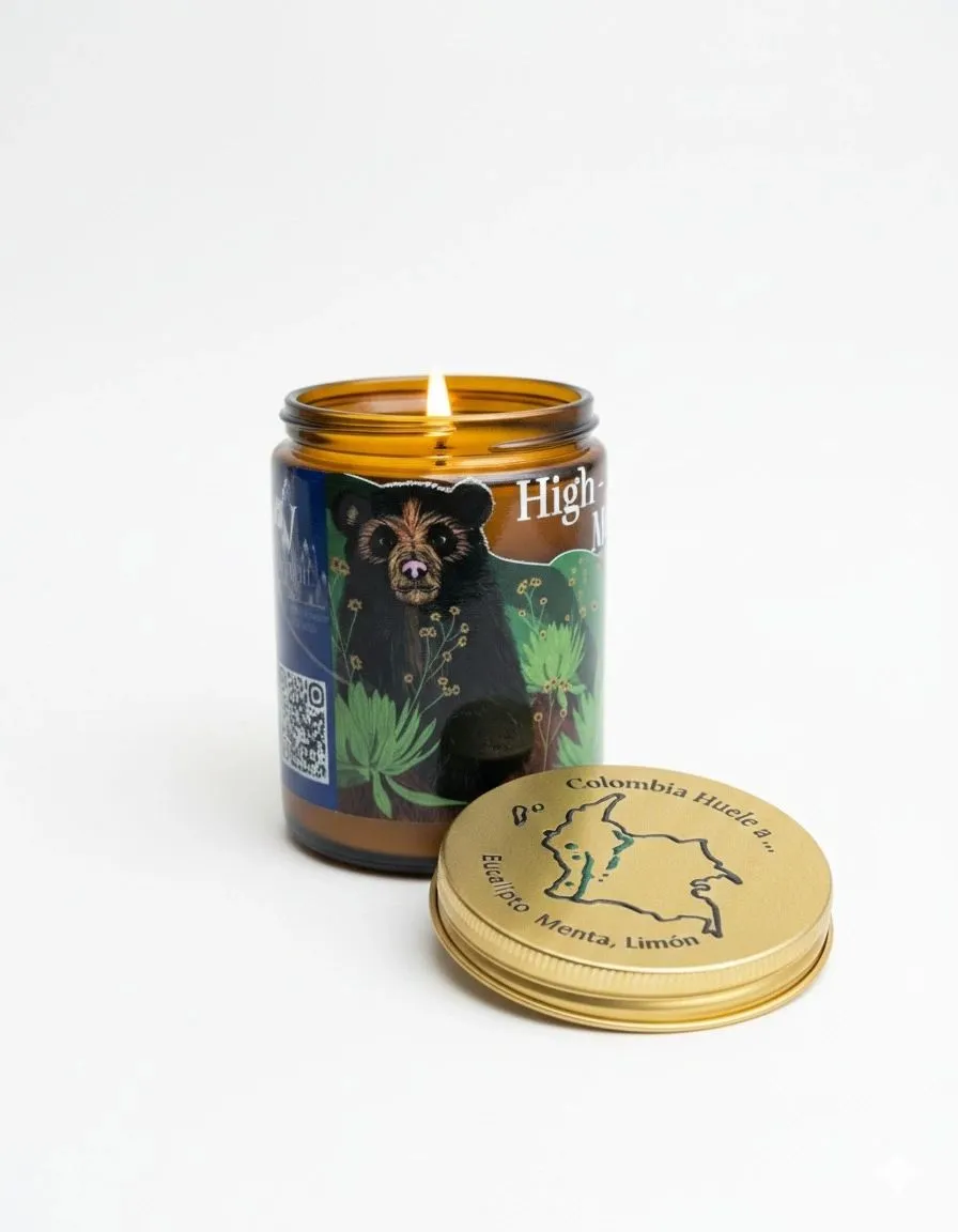 Vela aromática Paramo Alto