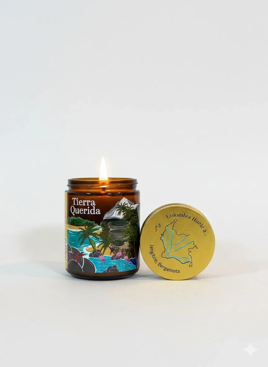 Vela aromática Tierra Querida