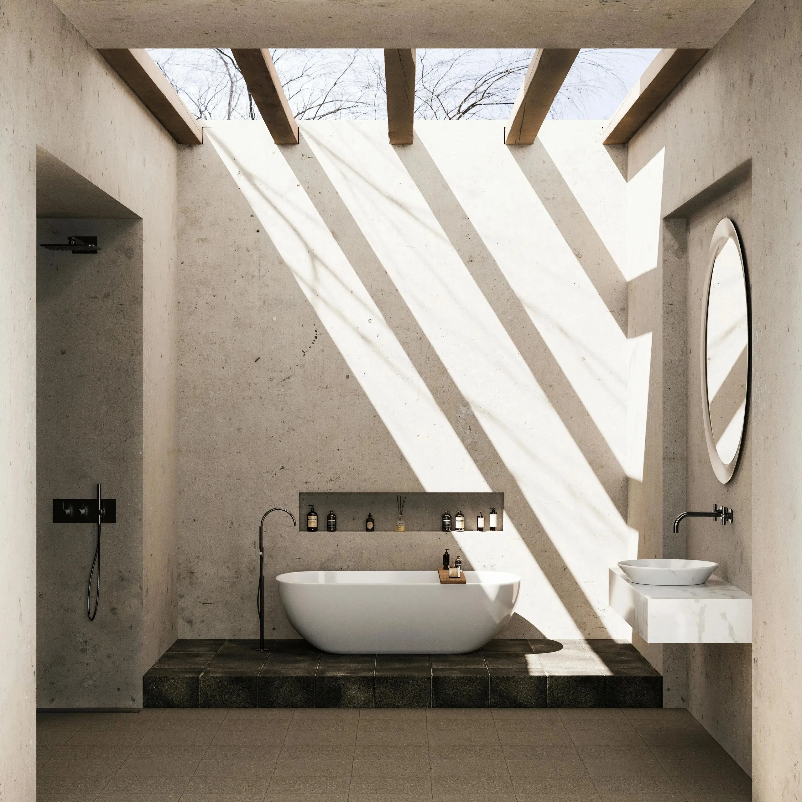 El Encanto del Concreto en el Diseño Interior